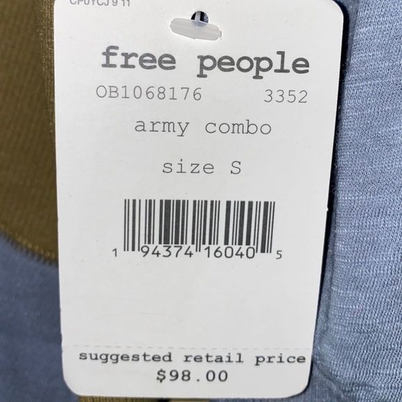 🆕Free People Feelin It Top size SM - Picture 9 of 9